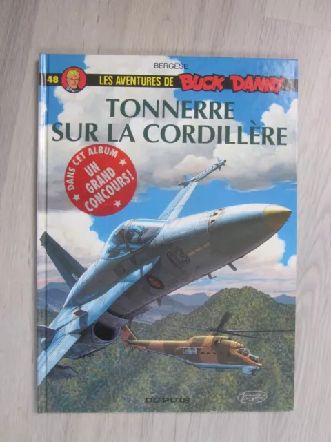 BUCK DANNY tome 48 en EO + jeu "Tonnerre sur la cordillère" Bergèse