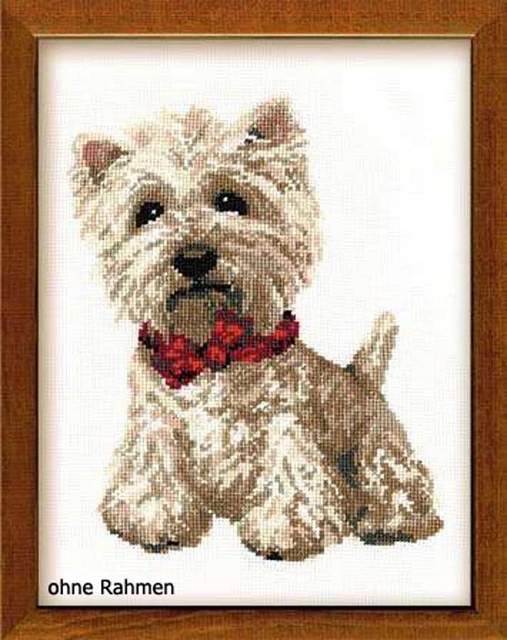 Kit Point De Croix Lanarte – 2 Anges – Toile Evenweave 27-ct – Modèle Comptage