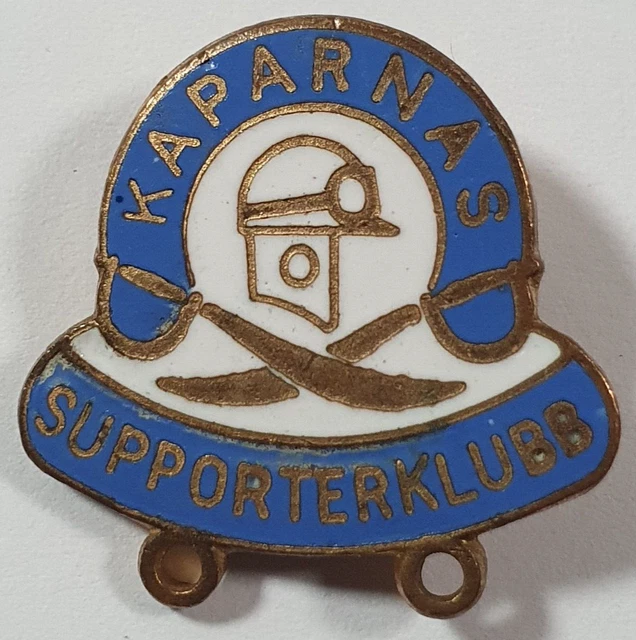 VINTAGE HALIFAX SPEEDWAY THE DUKES SUPPORTERS CLUB PIN BADGE