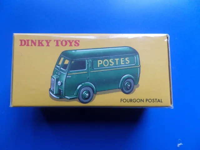 DINKY TOYS REF : 25 BV  , Fourgon Postal , ATLAS  , Dinky toys , Sous Blister
