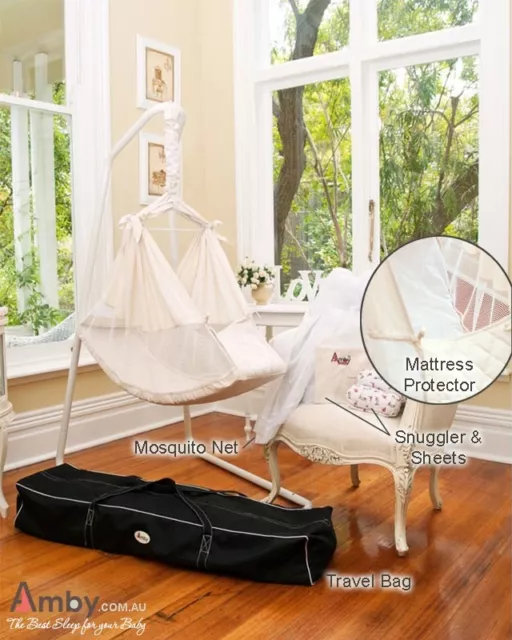 Amby Baby Hammock - Amby Air Super Value Package. Bed | cot | crib | bassinet