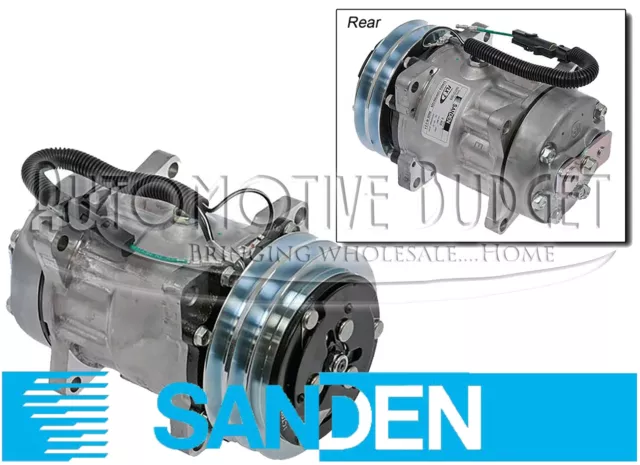 A/C Compressor w/Clutch Sanden 4434 - NEW OEM