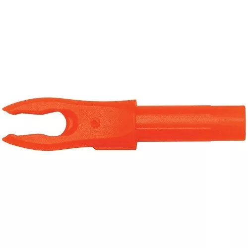 Bohning 1003NO Double Lock Neon Orange 12-Pack Archery Bow Hunting Arrow Nocks