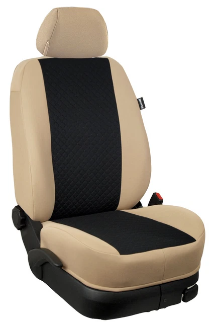 UK Custom Covers SC153B Coprisedili Anteriori Impermeabili – Su Misura Per Ford Ranger 2006-2012 (Nero, Grado Commerciale 600D)