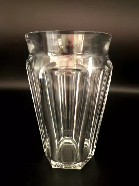 Vintage Baccarat France Crystal Nelly Harcourt Model Vase