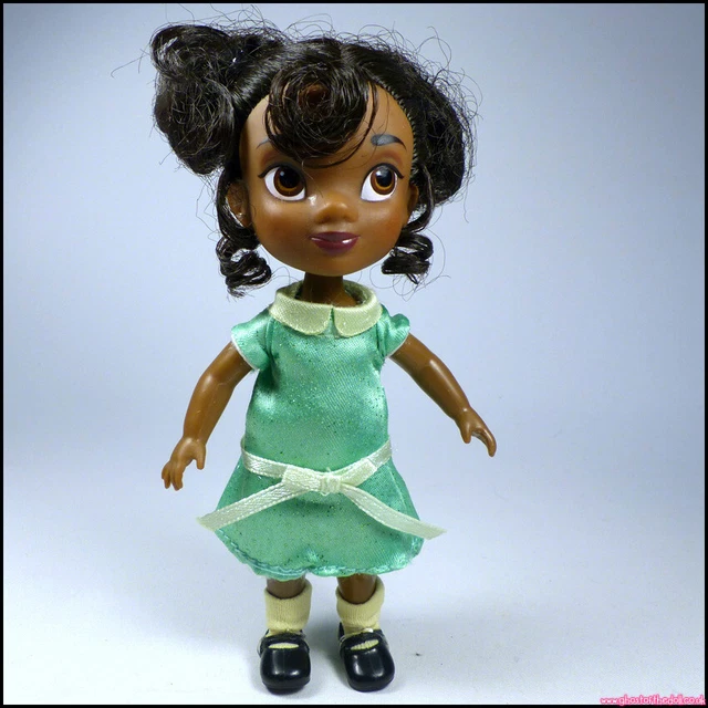 DISNEY PRINCESS ANIMATORS COLLECTION 5 Mini Doll TIANA Princess The disney-princess-animators-collection-5-mini-doll-tiana-princess-the