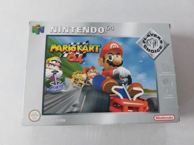 N64 MARIO KART ~ Nintendo 64 PAL Boxed Complete