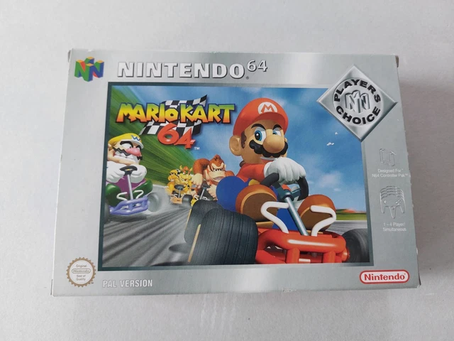 N64 MARIO KART ~ Nintendo 64 PAL Boxed Complete