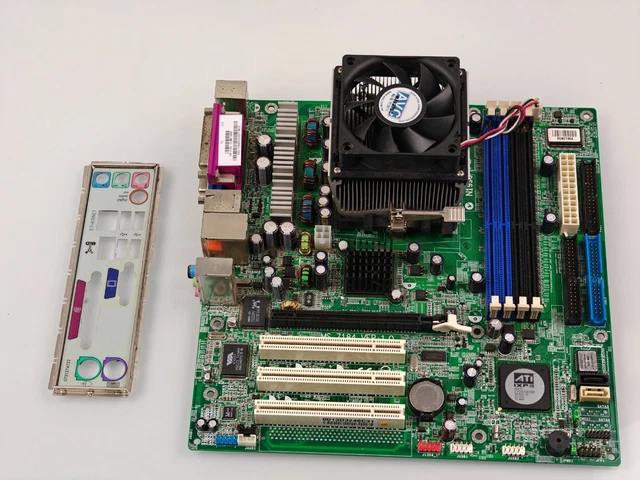 Carte Mère MSI MS-7525 (Socket 775) - MicroATX, DDR2, En Bon état Testée
