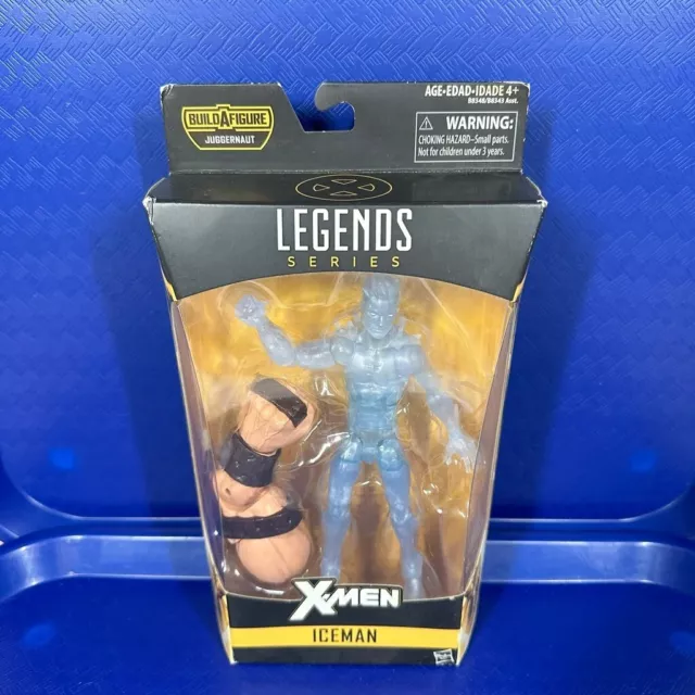 Marvel Legends ICEMAN X-Men Juggernaut BAF Wave Series 6” Action Figure NEW