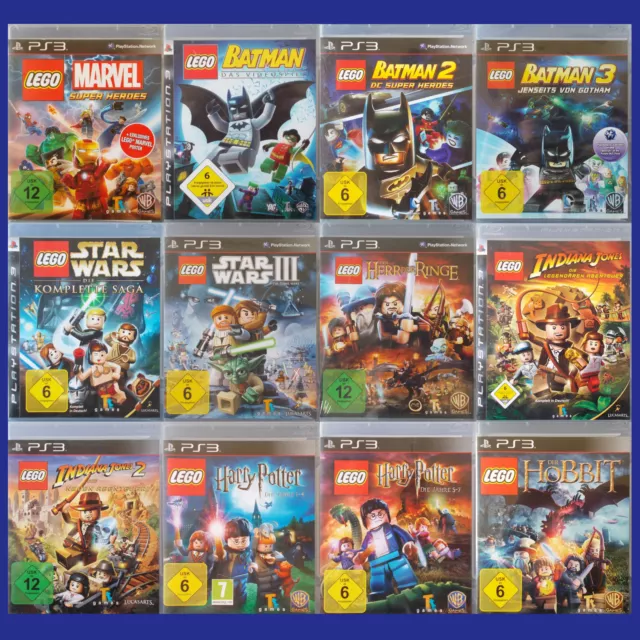 PS3 - Playstation ► Lego Spiel nach Wahl - Batman | Indiana Jones | Star u.v.m ◄