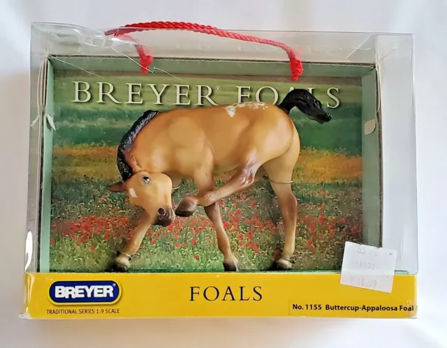 Breyer Foals Buttercup Appaloosa Foal #1155 Traditional Series 1:9 Scale Horse