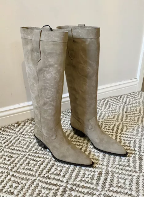 Zara sales boots beige