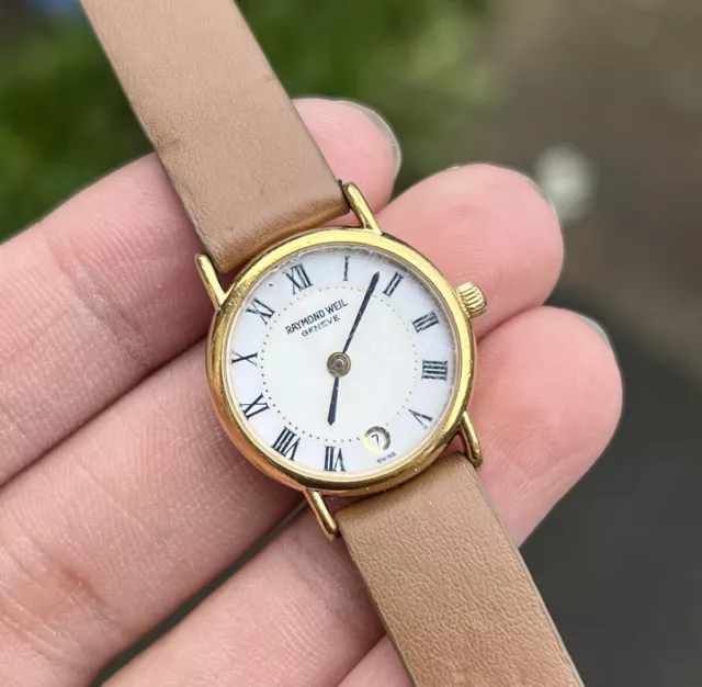 RAYMOND WEIL 18K Gold Plated Ladies Watch Model 5369 X107157