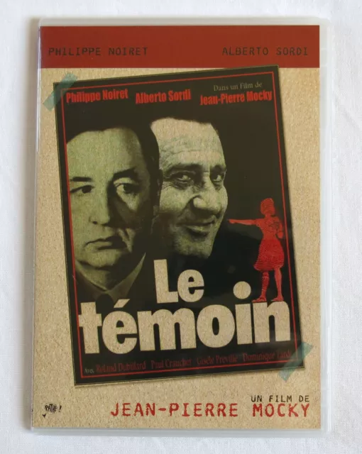 LE TÉMOIN, Jean Pierre Mocky, Philippe Noiret, Alberto Sordi, le témoin,DVD