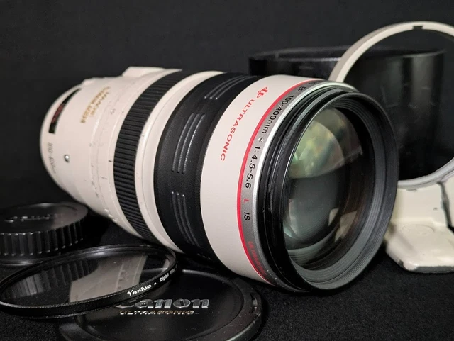 Objectif Canon EF 28-300mm F/3.5-5.6 L - Occasion Très Bon état - Avec Bague Et Housse
