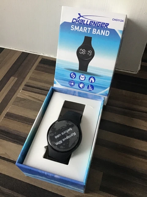 CHALLENGER BLACK SMART Watch CHG107B 15.00 PicClick UK