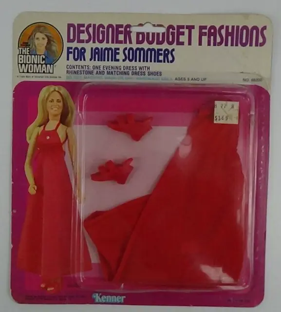 THE BIONIC WOMAN Designer Budget Fashions for Jaime Sommers Evening Dress  #917 $107.98 - PicClick AU