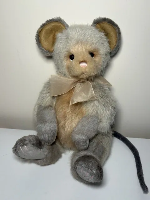 Charlie Bears Roulade Mouse Rare Plush Collectable Retired Bear VGC