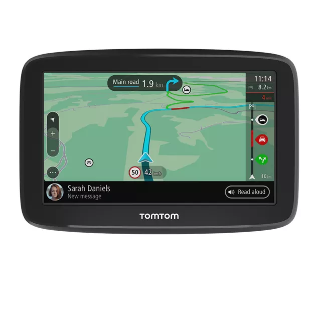 TomTom GO Classic 6” EMEA mobiles PKW Navigationsgerät Wi-Fi Echtzeit Traffic