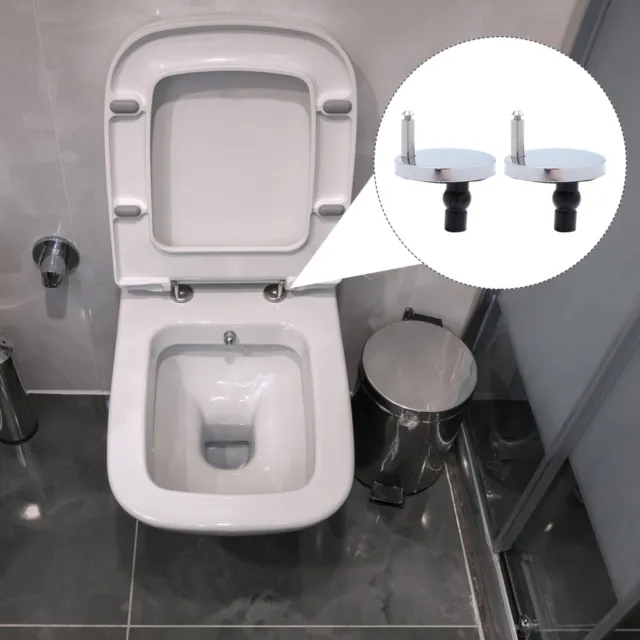 2 piezas tornillo de fijación de inodoro acero inoxidable asiento WC