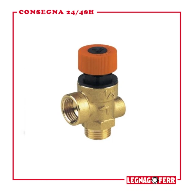 IMMERGAS VALVOLA SICUREZZA 3 BAR CON ORING E PORTAGOMMA ART - Foto 9