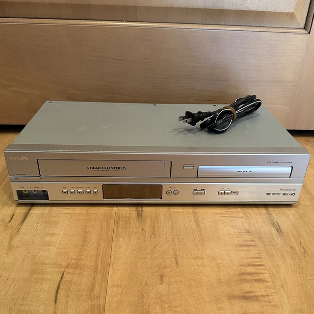 PHILIPS DVP3345V DVD VCR VHS Combo Player Recorder (VHS Works) FOR
