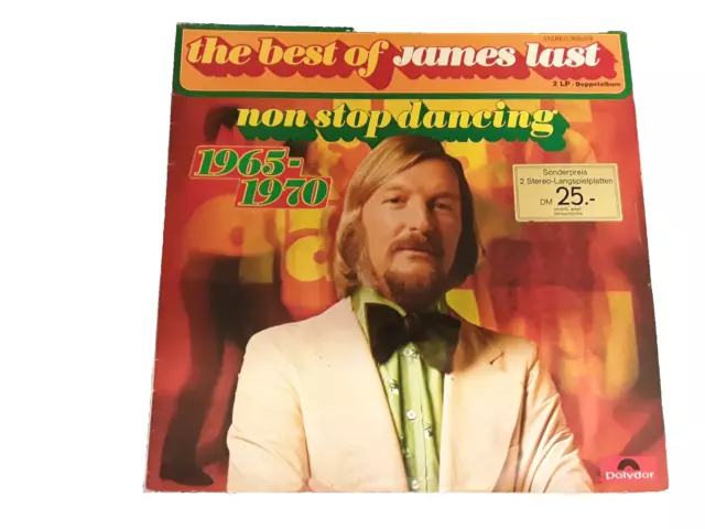 Vinyl Doppel-LP James Last  Non stop dancing 1965-1970, Polydor Germany, 1974