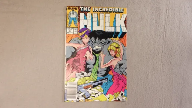 Incredible Hulk #347 Newsstand 1st app of Joe Fixit Marvel Comics