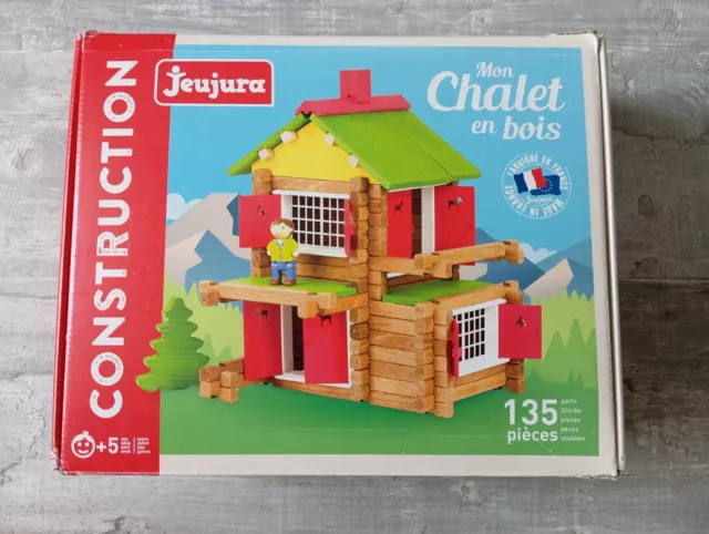 Jeu Jura - Mon chalet en bois - 135 pièces - Complet Jamais Servi