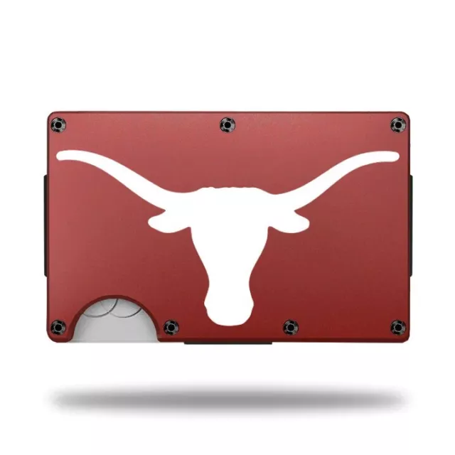 Custom Laser Engraved Wallet - TEXAS LONGHORNS - GREAT GIFT WALLET