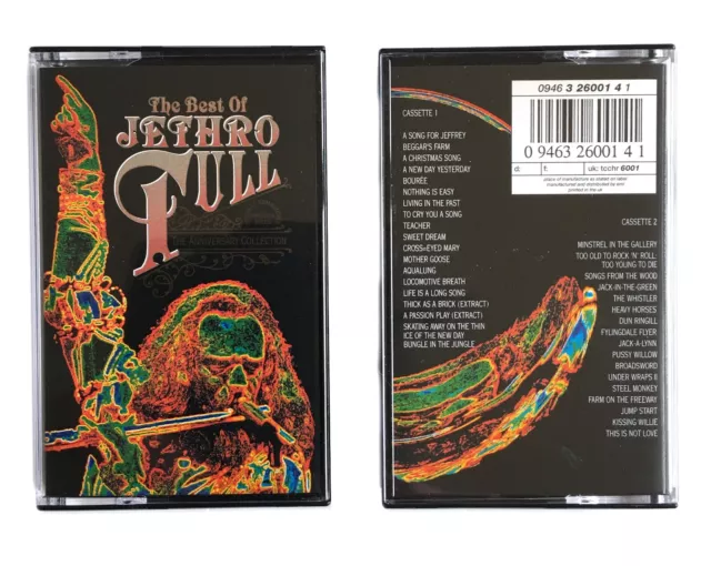 The Best of Jethro Tull : The Anniversary Collection - Double Cassette Tape