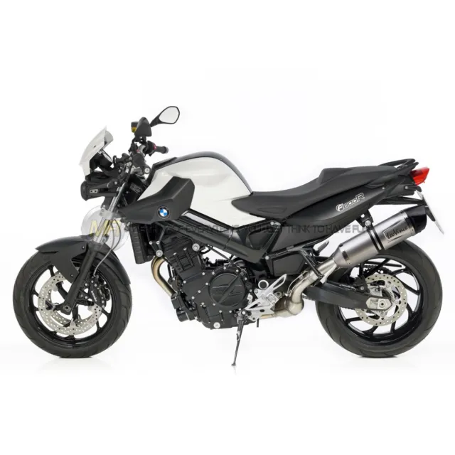 Per Bmw F 800 R 2013 13 Marmitta Terminale Di Scarico Leovince In Acciaio Inox L