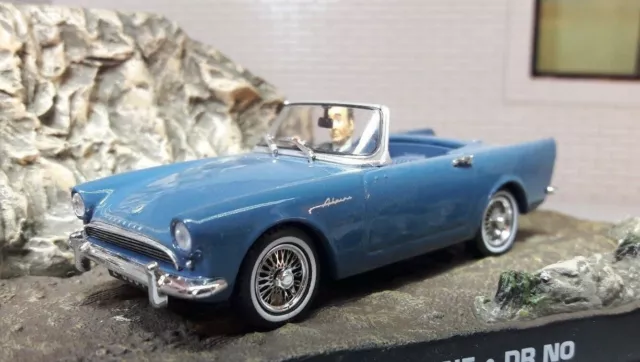 1:43 Echelle Lac Bleu Sunbeam Alpin Séries Mark 1 Convertible Modèle Auto Tigre