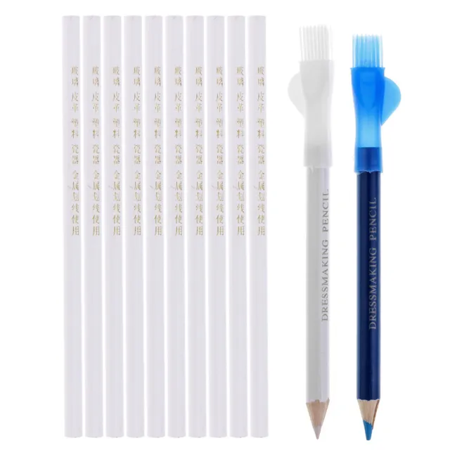 12 Stücke Mixed Kennzeichnung Bleistift Pen Tailor Kreide Für Stoff Glas Leder