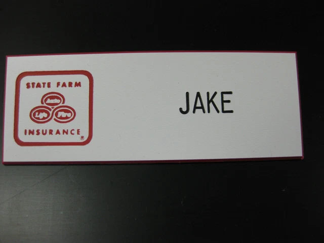 jake-from-state-farm-insurance-name-badge-name-tag-6-95-picclick for Jake From State Farm Name Tag Printable Free JAKE' FROM STATE FARM Insurance * Name Badge * name tag! $6.95 - PicClick for Jake From State Farm Name Tag Printable Free
