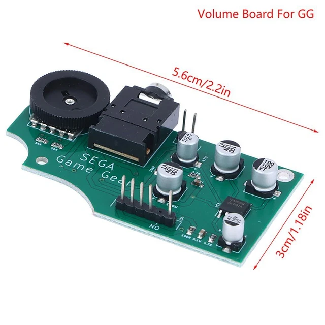 IC CAPACITORS REPAIR Game Volume Board for Sega Game Gear GG £13.61 ...