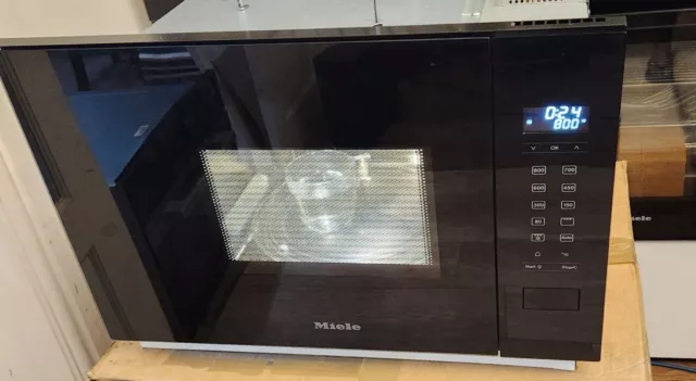 Miele M2240SC Microwave| Built-in| 46cm High| OBSW Black - With Warranty