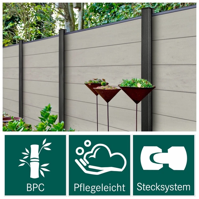 NEXCOVER Sichtschutzzaun - 1,2m X 6,5m, Heavy Duty PE-Gewebe, Mit Messingösen & Bindungen, Wind- Und Sichtschutz Für Garten, Hof, Terrasse