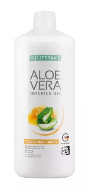 1L Aloe Vera Drinking Gel  mit Honig  Geschmack, LR, MHD 9/2024