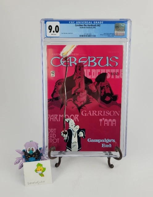 Cerebus #42 (Aardvark-Vanaheim, 1982) Moon Roach appearance - CGC 9.0