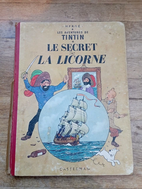Tintin - Le secret de la licorne (B1) - C - Herdruk - - Catawiki