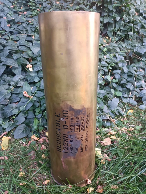 Painted Military Artillery Shells from War. Money goes to aid for Ukraine. 3