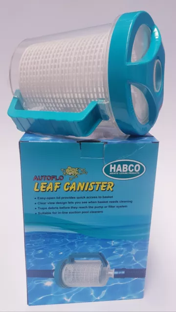 Leaf Catcher Eater Inline Hose Canister Filter For Zodiac Baracuda Pool Cleaner