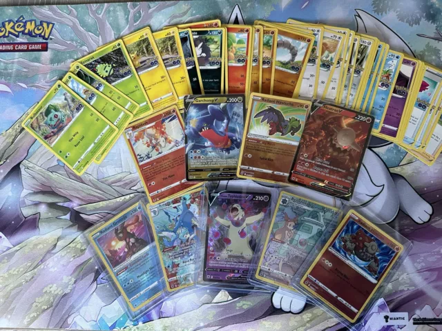 100x Pokemon Cards Premium Bundle Joblot Inc Ultra Rare Holos Rev Holo's Rares