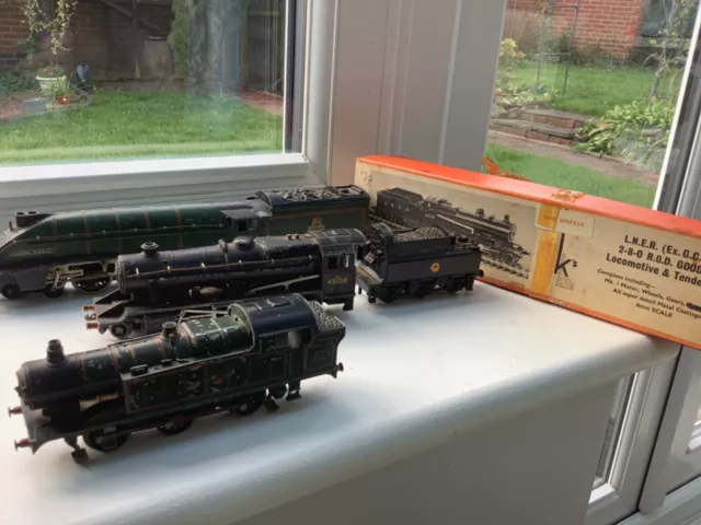 Job lot Hornby, Keyser kit,  TTR,   OO Gauge  steam locomotives