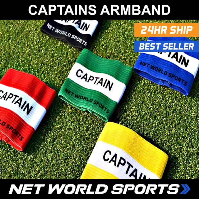 CAPTAINS ARMBANDS | Football / Rugby / Hockey | Senior/Junior - RESPECT Bands