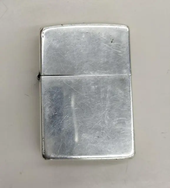 Vintage Sterling Silver Zippo Made in 2006 Windproof Oil Lighter