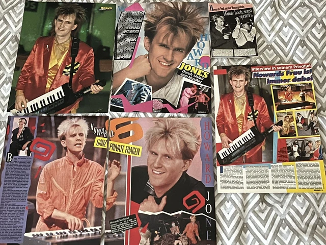 Howard Jones Clipping 80er Vintage Bravo