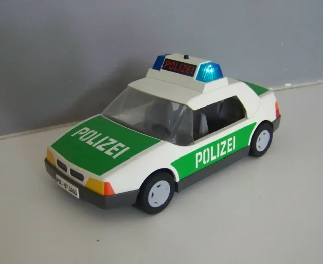 PLAYMOBIL (K4105) POLICE - La Voiture de Patrouille avec Gyrophare 3903